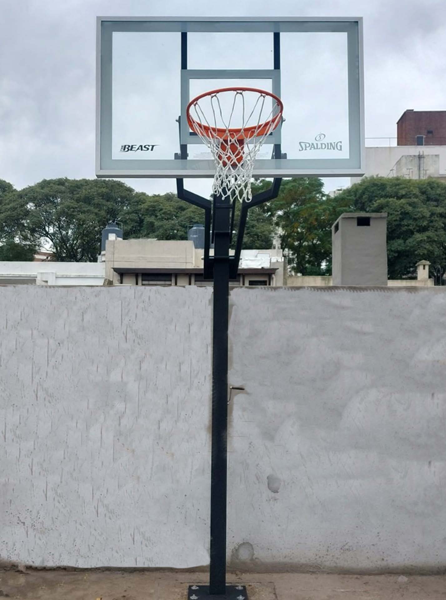 Tablero básquet reglamentario